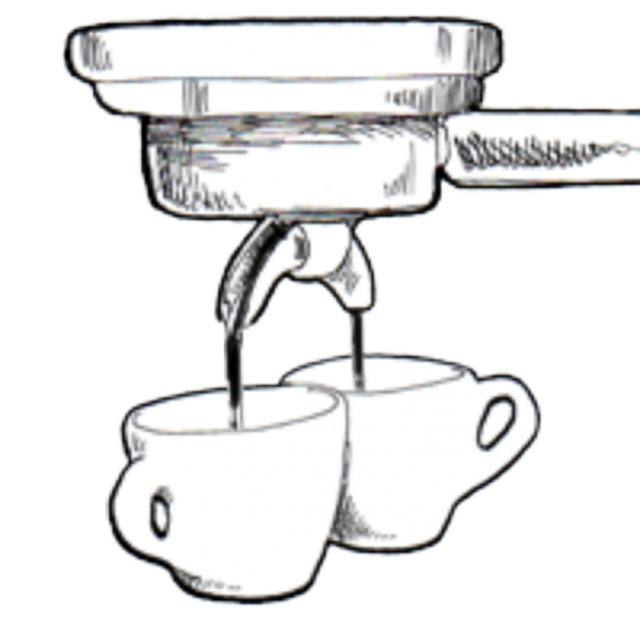 Winter Latte Macchiato Espresso